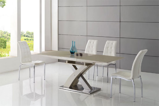 современный минимализм столовой мебели - столы и стулья Геленджика