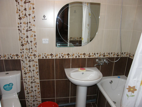 Ванная комната 3 - отдых на Рублева 6 в Геленджике
